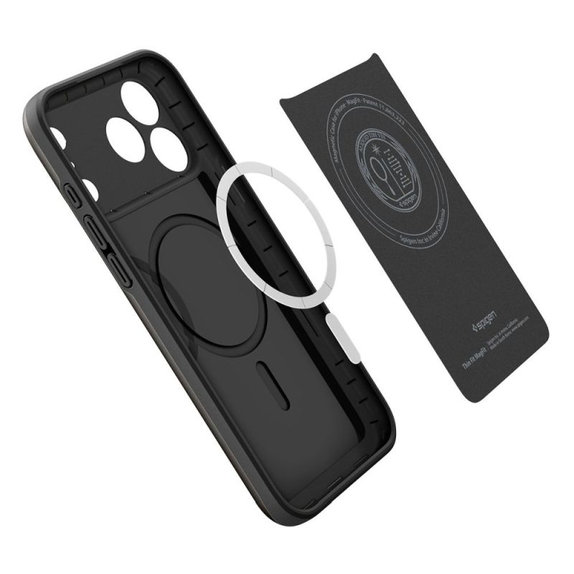 Калъф Thin Fit с MagSafe за iPhone 17 Pro, Black, Spigen