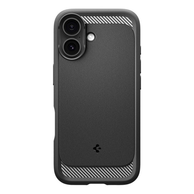 Калъф Rugged Armor с MagSafe за iPhone 17, Матово черен, Spigen