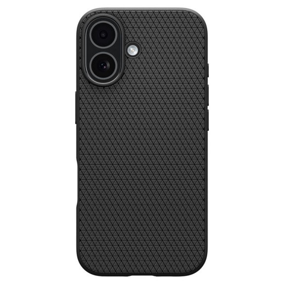 Калъф Liquid Air за iPhone 17, Матово черен, Spigen