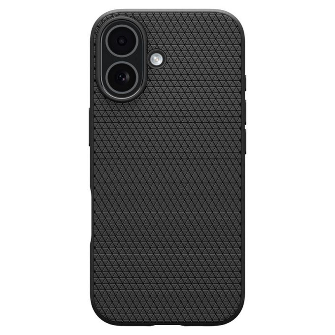 Калъф Liquid Air за iPhone 17, Матово черен, Spigen