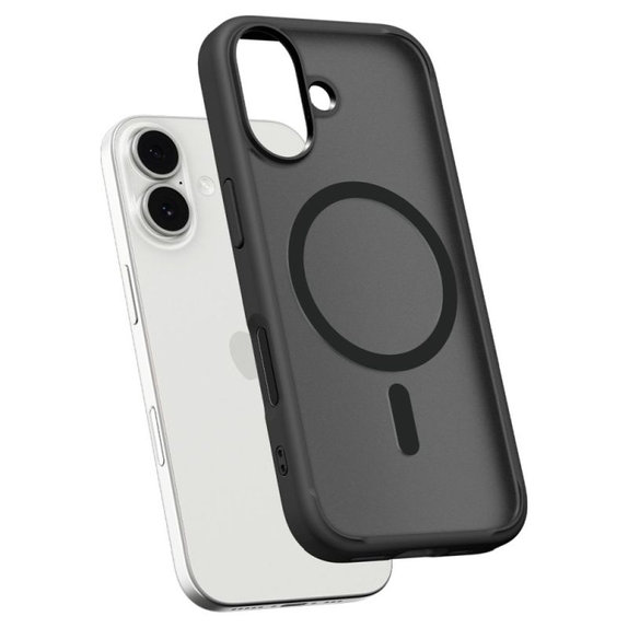 Калъф Ultra Hybrid с MagSafe за iPhone 17, Frost Black, Spigen