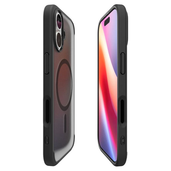 Калъф Ultra Hybrid с MagSafe за iPhone 17, Frost Black, Spigen