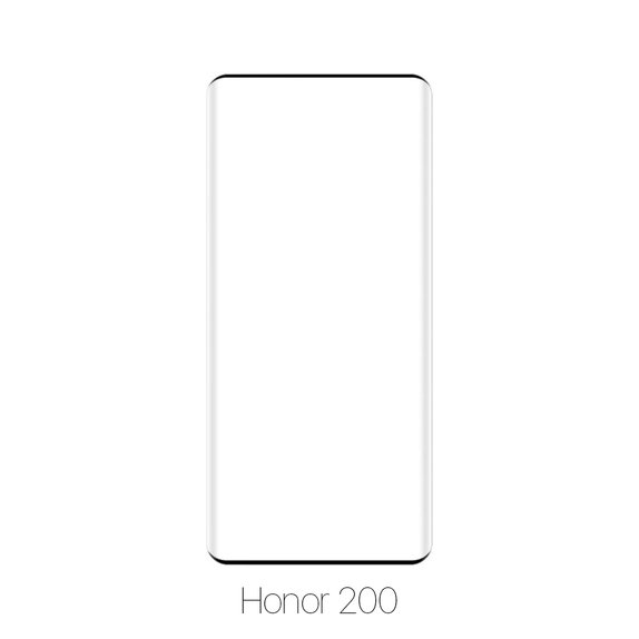 Закалено стъкло за Honor 200, FullCover Glass, FixPremium