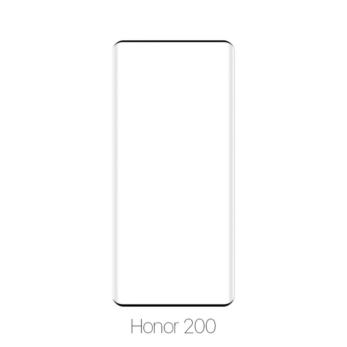 Закалено стъкло за Honor 200, FullCover Glass, FixPremium