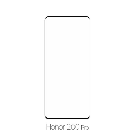 Закалено стъкло за Honor 200 Pro, FullCover Glass, FixPremium