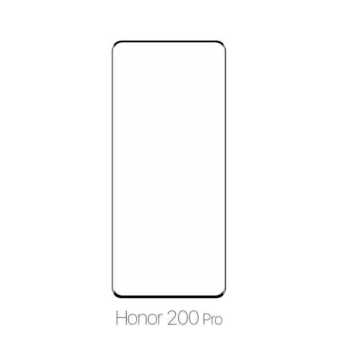 Закалено стъкло за Honor 200 Pro, FullCover Glass, FixPremium
