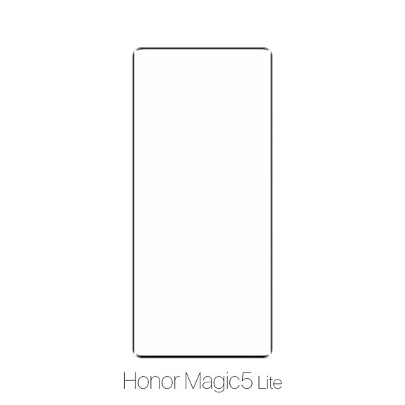 Закалено стъкло за Honor Magic5 Lite, FullCover Glass, FixPremium