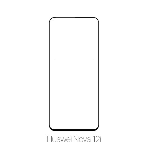 Закалено стъкло за Huawei Nova 12i, FullCover Glass, FixPremium