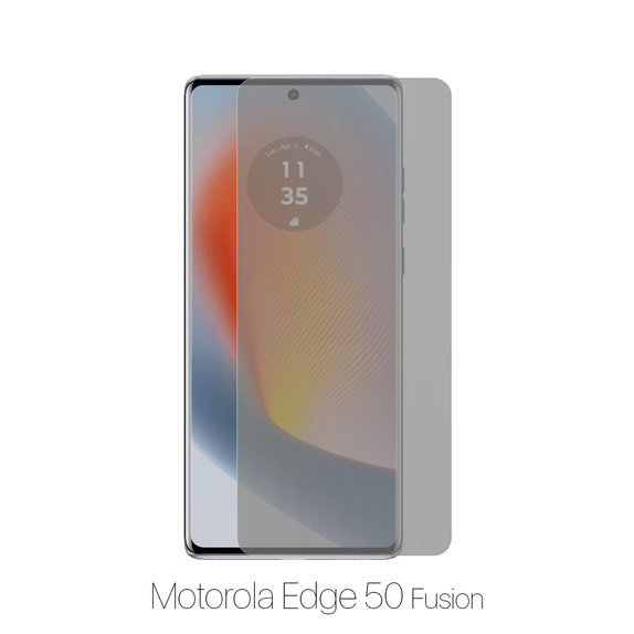 Протектор за екран за Motorola Edge 50 Fusion, Хидрогел Anti-Spy, FixPremium