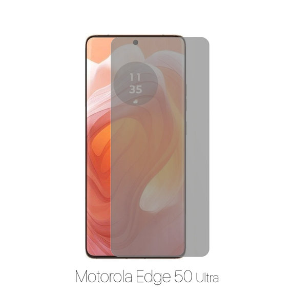 Протектор за екран за Motorola Edge 50 Ultra, Хидрогел Anti-Spy, FixPremium