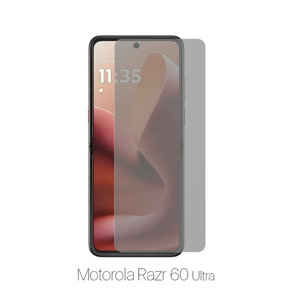 Протектор за екран за Motorola Razr 60 Ultra, Хидрогел Anti-Spy, FixPremium