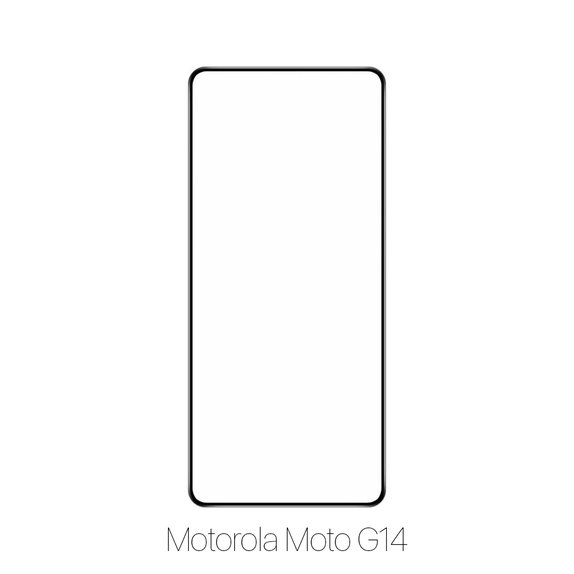Закалено стъкло за Motorola Moto G14, FullCover Glass, FixPremium