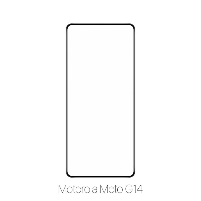 Закалено стъкло за Motorola Moto G14, FullCover Glass, FixPremium