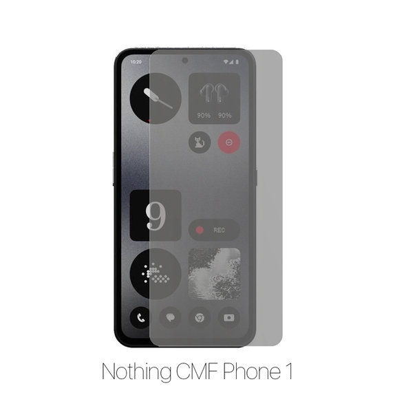 Протектор за екран за Nothing CMF Phone 1, Хидрогел Anti-Spy, FixPremium