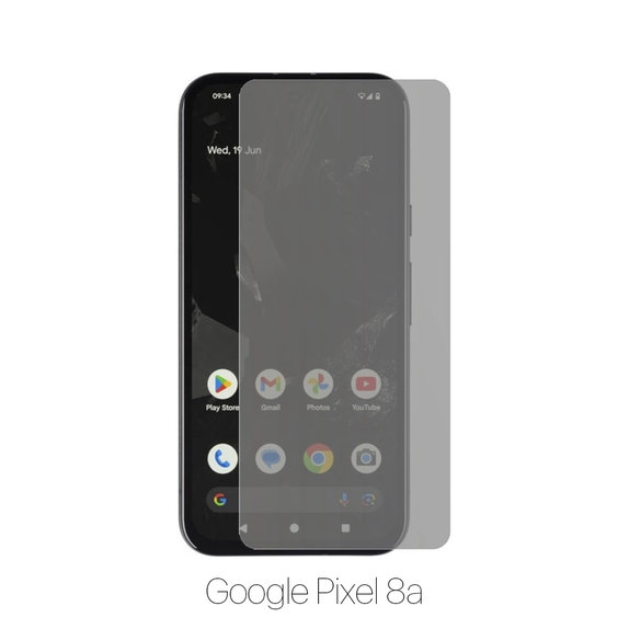 Протектор за екран за Google Pixel 8a, Хидрогел Anti-Spy, FixPremium