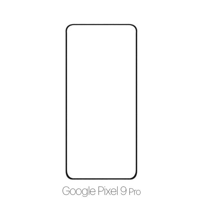 Закалено стъкло за Google Pixel 9 Pro, FullCover Glass, FixPremium