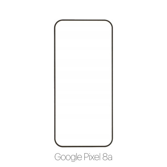 Закалено стъкло за Google Pixel 8a, FullCover Glass, FixPremium
