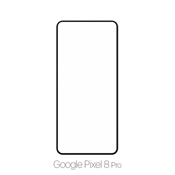 Закалено стъкло за Google Pixel 8 Pro, FullCover Glass, FixPremium