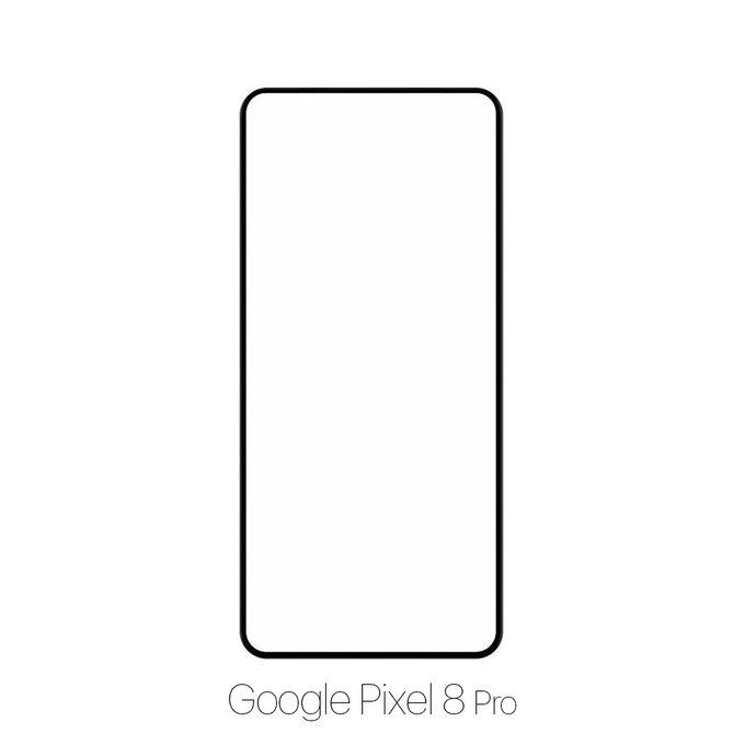 Закалено стъкло за Google Pixel 8 Pro, FullCover Glass, FixPremium