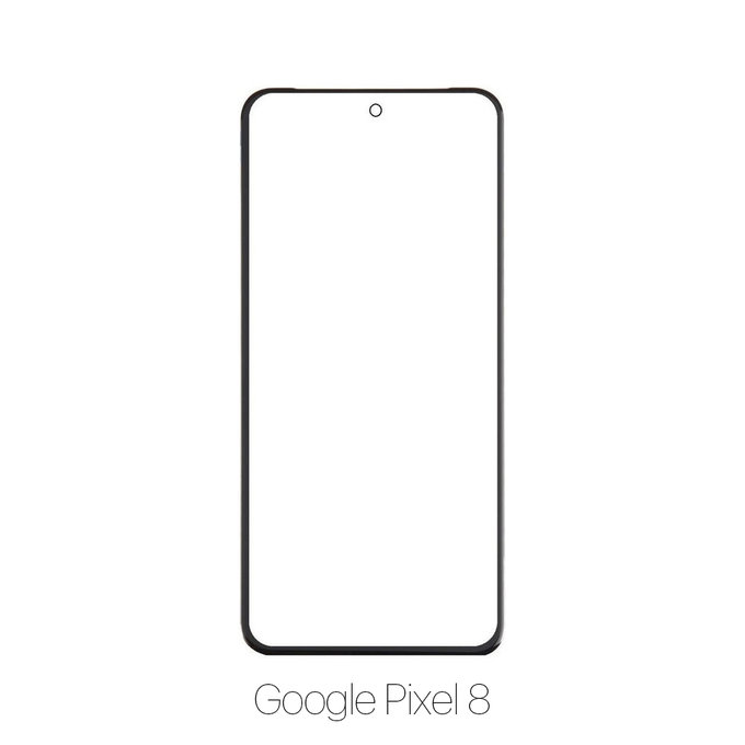 Закалено стъкло за Google Pixel 8, FullCover Glass, FixPremium