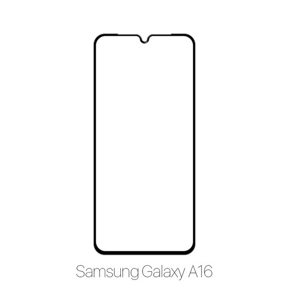 Закалено стъкло за Samsung Galaxy A16, FullCover Glass, FixPremium
