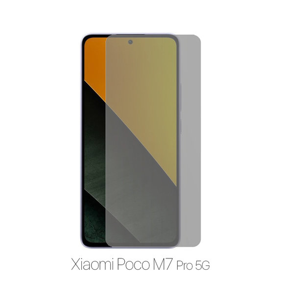 Протектор за екран за Xiaomi Poco M7 Pro 5G, Хидрогел Anti-Spy, FixPremium