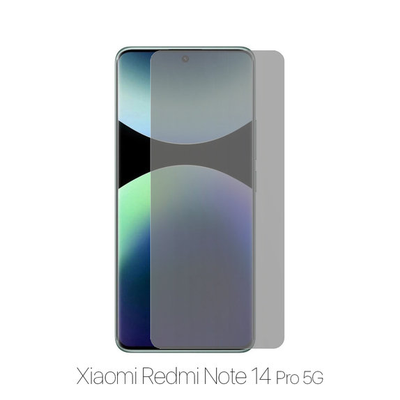 Протектор за екран за Xiaomi Redmi Note 14 Pro 5G 24090RA29G, Хидрогел Anti-Spy, FixPremium