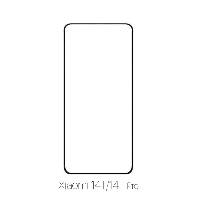 Закалено стъкло за Xiaomi 14T, 14T Pro, FullCover Glass, FixPremium