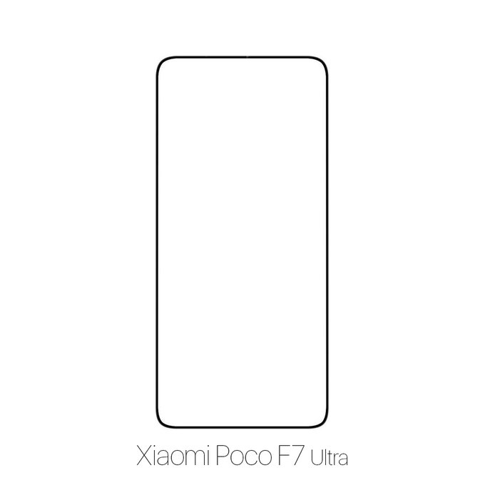 Закалено стъкло за Xiaomi Poco F7 Ultra, FullCover Glass, FixPremium