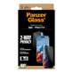 UWF 2-Way Privacy закалено стъкло с апликатор за iPhone 17 Pro, Черно, PanzerGlass