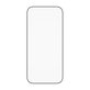 UWF закалено стъкло с апликатор за iPhone 17/16 Pro, Черно, PanzerGlass