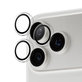 Протектор за обектив на задна камера Hoops за iPhone 17 Pro Max/17 Pro/16 Pro Max/16 Pro, Прозрачен, PanzerGlass