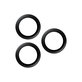 Hoops протектор за обектив на камерата за iPhone 17 Pro Max / 17 Pro / 16 Pro Max / 16 Pro, Черен, PanzerGlass