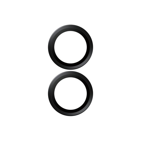 Протектор за обектив на задна камера Hoops за iPhone 17/16 Plus/16, Черно, Black, PanzerGlass