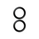 Протектор за обектив на задна камера Hoops за iPhone 17/16 Plus/16, Черно, Black, PanzerGlass