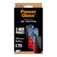 UWF 2-Way Privacy закалено стъкло с Fastfit за iPhone 17 Pro Max, Черно, PanzerGlass