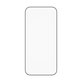 Закалено стъкло UWF с апликатор за iPhone Air, Черен, PanzerGlass