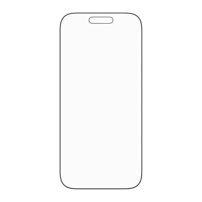 Закалено стъкло UWF Stealth с Fastfit за iPhone 17 Pro, Черно, PanzerGlass