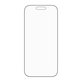Закалено стъкло UWF Stealth с Fastfit за iPhone 17 Pro, Черно, PanzerGlass