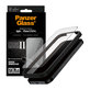 UWF Ceramic II закалено стъкло с Fastfit за iPhone 17/16 Pro, Черно, PanzerGlass