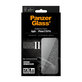 UWF Ceramic II закалено стъкло с Fastfit за iPhone 17/16 Pro, Черно, PanzerGlass