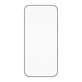 Закалено стъкло UWF Ceramic II с апликатор за iPhone Air, Черно, PanzerGlass