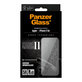 Закалено стъкло UWF Ceramic II с апликатор за iPhone Air, Черно, PanzerGlass