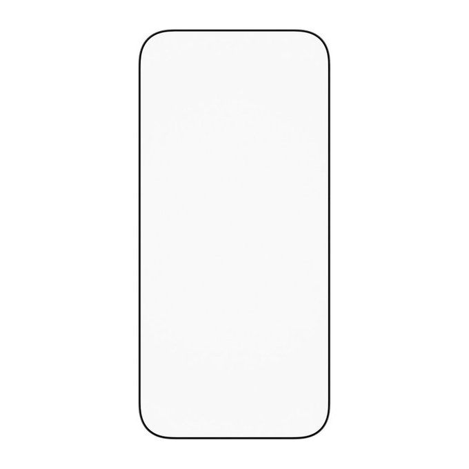 Закалено стъкло UWF с Fastfit за iPhone Air, Черно, PanzerGlass