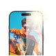 Закалено стъкло Anti-Reflective с апликатор за iPhone 17/16 Pro, Черно, PanzerGlass
