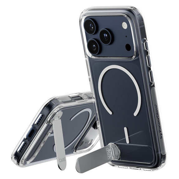 Калъф Kickstand за iPhone 17 Pro, Прозрачно, PanzerGlass