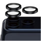 Протектор за обектив на задна камера Hoops Ceramic II за iPhone 17 Pro Max/17 Pro/16 Pro Max/16 Pro, Черно, PanzerGlass