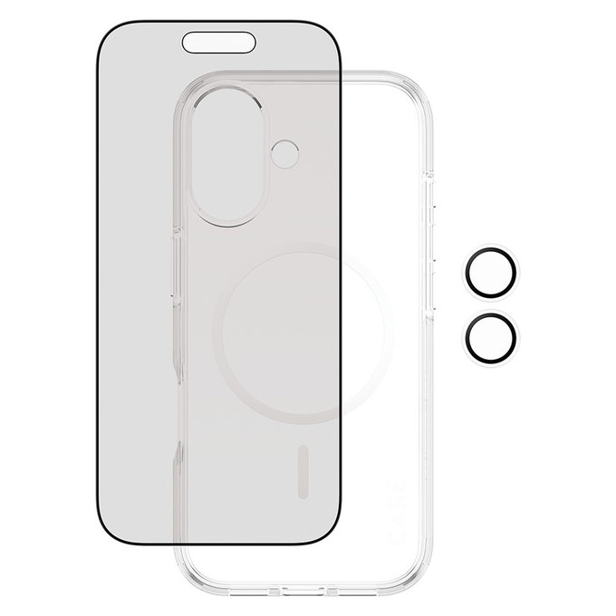 Bundle 3 в 1 Privacy за iPhone 17, PanzerGlass