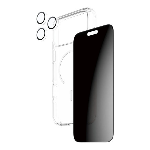 Bundle 3 в 1 Privacy за iPhone 17 Pro Max, PanzerGlass