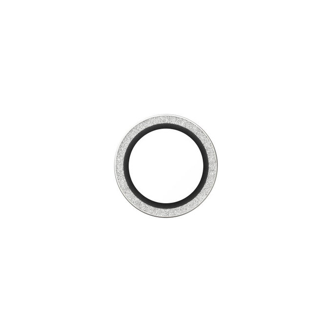 Протектор за обектив на камера Hoops за iPhone Air, Glitter Silver, PanzerGlass